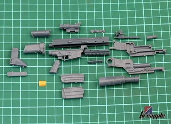 1:6 FN Scar Пушка Пистолет 1/6 Пластмасов Пъзел Модел на Оръжия за 12 