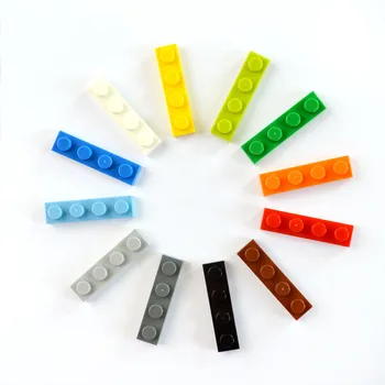1 Бр. Строителни Блокове 3710 Плоча, 1 x 4 Събиране на Тухли Обемна Модулна играчка GBC За Технически набор MOC