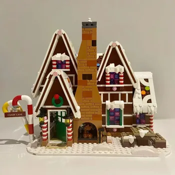 1477ШТ 10267 Човечето Къща Тухли Набор от Градивни Блокове Играчки За Деца Коледен Подарък