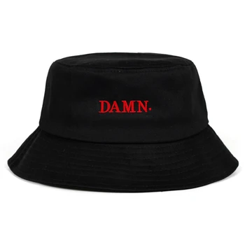2019 най-новата черна панама за жени и мъже с дяволска бродерия, рибарска шапка, модни шапки-кофи, маркови шапки, модни евтини шапки