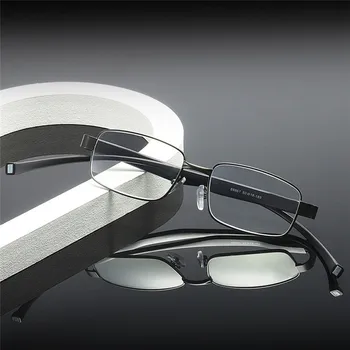 Elbru Преносими Очила в метални рамки, Мъжки и Женски слънчеви Очила, Окачени на Очила за Далекогледство, Очила за четене, Диоптър + 1,0 ~ + 4,0