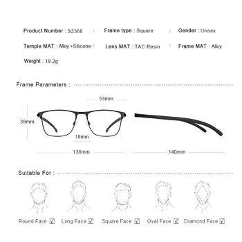 MERRYS ДИЗАЙН Titanium Сплав Мъжки Рамки За Очила Ultralight Квадратен Късогледство Рецепта Оптични Очила Мини Силиконови S2368
