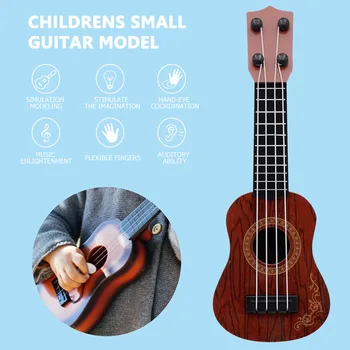 Ukulele Мини Китара 4 Струни за Класическа Китара Играчки Музикални Инструменти за Деца Деца Начинаещи Началото на Образуването на Малка Китара