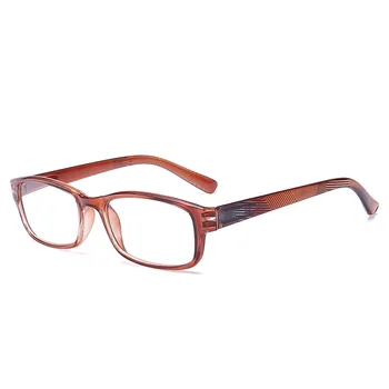 Zilead Очила За Четене Класически Реколта Оптични Очила За Далекогледство За Жени И Мъже С Квадратни Прозрачни Лещи, Очила За Далекогледство + 1 до + 4