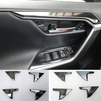 Автомобилни Вътрешни Дръжки на Вратите Седалките Накладки За Toyota RAV4 РАВ 4 xa50 2019 2020 Аксесоари