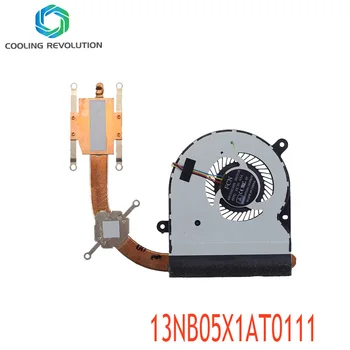 Вентилатор за охлаждане на Радиатора на процесора на лаптопа 13NB05X1AT0111 FFFQ DFS501105PR0T DC5V 4Pin за ASUS TP500