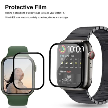 Защитно Фолио От Закалено Стъкло За Apple iwatch 7 45 мм Apple IWATCH 7 41 мм Защитно фолио За часа по защита срещу надраскване и пръстови отпечатъци