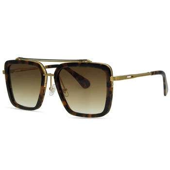 Луксозен Нов Дизайн Mach Seven най-Високо Качество, Мъжки И Женски Квадратни Слънчеви Очила с Високо Ниво на Слънчеви Очила etro Oculos de sol Мъжки UV400