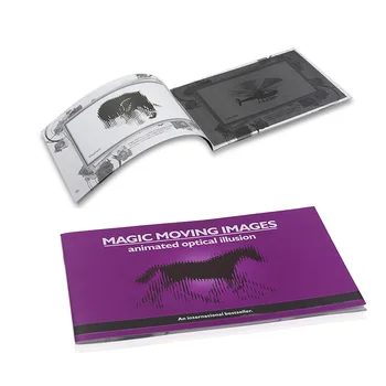 Магически движещи се изображения: Анимирани оптични илюзии, най-Добрият подарък за деца / Детска магия в Близък план Магически трикове е Магическа книга е Смешно