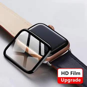 Мека Стъклена Филм За Apple Watch series 8 7 45 мм 41 мм iWatch 6 5 4 3 44 мм 40 мм 42 мм 38 мм Full HD Film Apple Watch Стъклена Защитно фолио