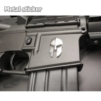 Метален стикер JinMing 8 поколение гелевый топката воден пистолет MKM2 е вдлъбната и изпъкнала метална стикер САМ може да се приложи към мобилни телефони