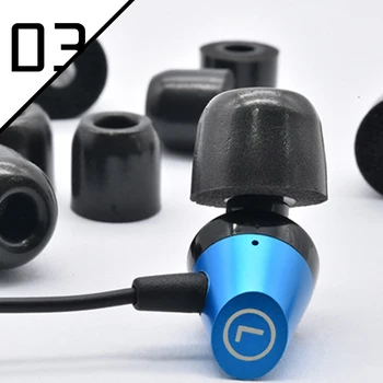 Полистирен Уши За слушалки Logitech Ultimate Ears UE 400 Earthtips Memory Foam Удобен Заместител