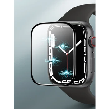 Премиум Защитно Фолио За дисплея на Apple Watch Серия 7 41 мм 45 мм screen Protectors За Умни часа Apple watch band 45 мм series 7