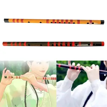 Професионален Музикален Инструмент Традиционен 1БР Начинаещ F Ключ Китайски Бамбукови Флейти Дървени Духови Музикални Инструменти Флейта