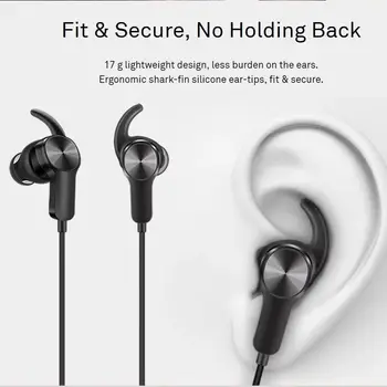 Слушалки HUAWEI Спортни Bluetooth Слушалки AM60 Bluetooth V4.1 Водоустойчив втулки за Слушалки Xiaomi Телефон iPhone Слушалки